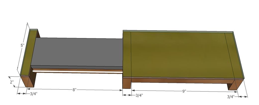 version 4, sketchup, with dimensions